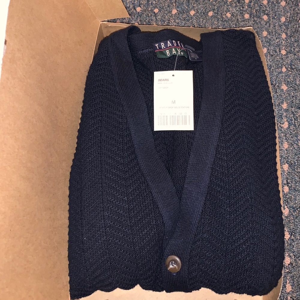 Trader Bay Navy Sweater